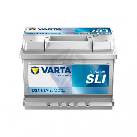 Batterie Varta silver Dynamic D21 12v 61ah 600A 561400060 LB2D