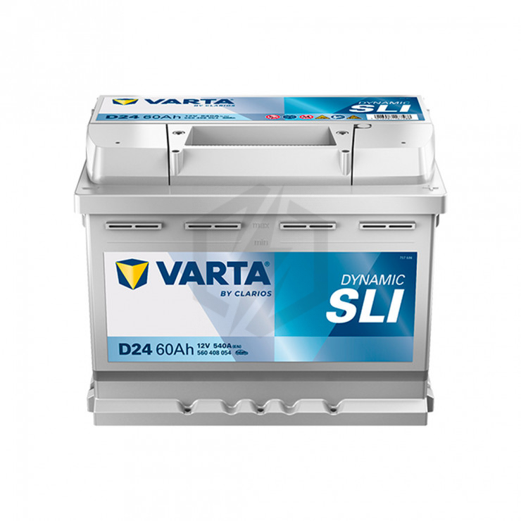 Batterie Varta Blue Dynamic D24 12v 60ah 540A 560 408 054 L2D