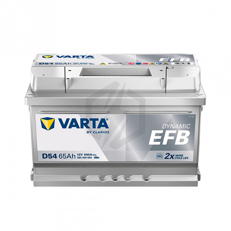 Batterie Varta Blue Dynamic EFB D54 12v 65ah 650A 565 500 065 LB3D