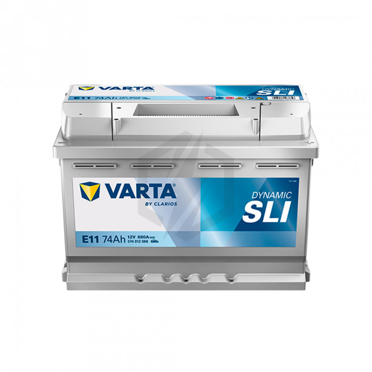 Batterie Varta Blue Dynamic E11 12v 74ah 680A 574 012 068 L3D