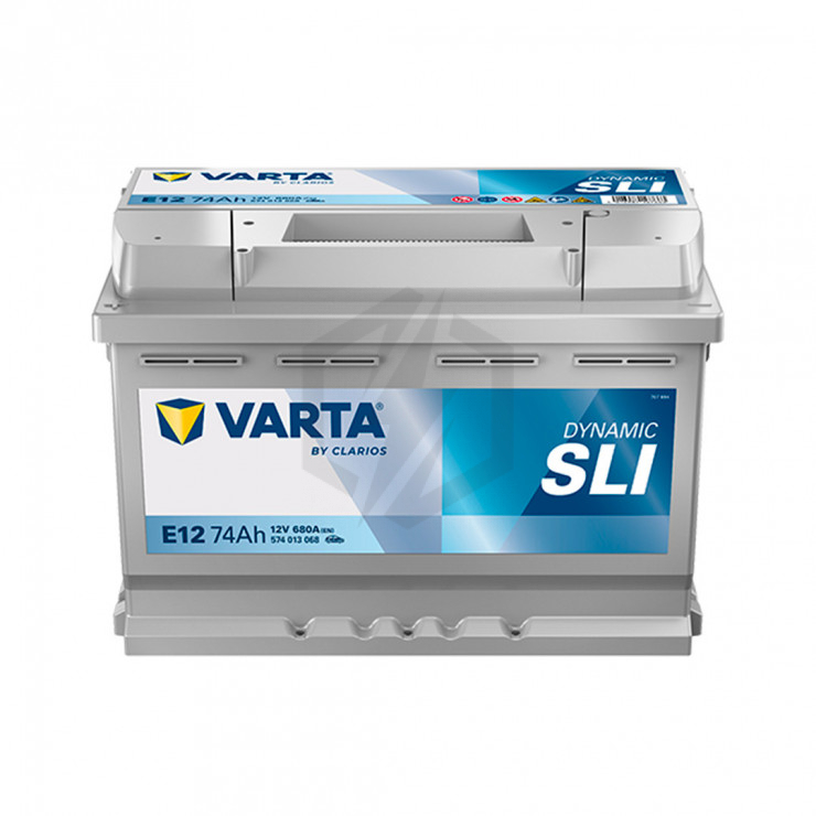 Batterie Varta Blue Dynamic E12 12v 74ah 680A 574 013 068 L3G
