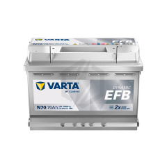 Batterie Varta Blue Dynamic EFB N70 12v 70ah 760A 570 500 076 L3D