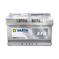 Batterie Varta Blue Dynamic EFB N80 12v 80ah 800A 580 500 080 L4D