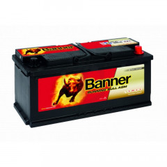 Batterie Banner Running...