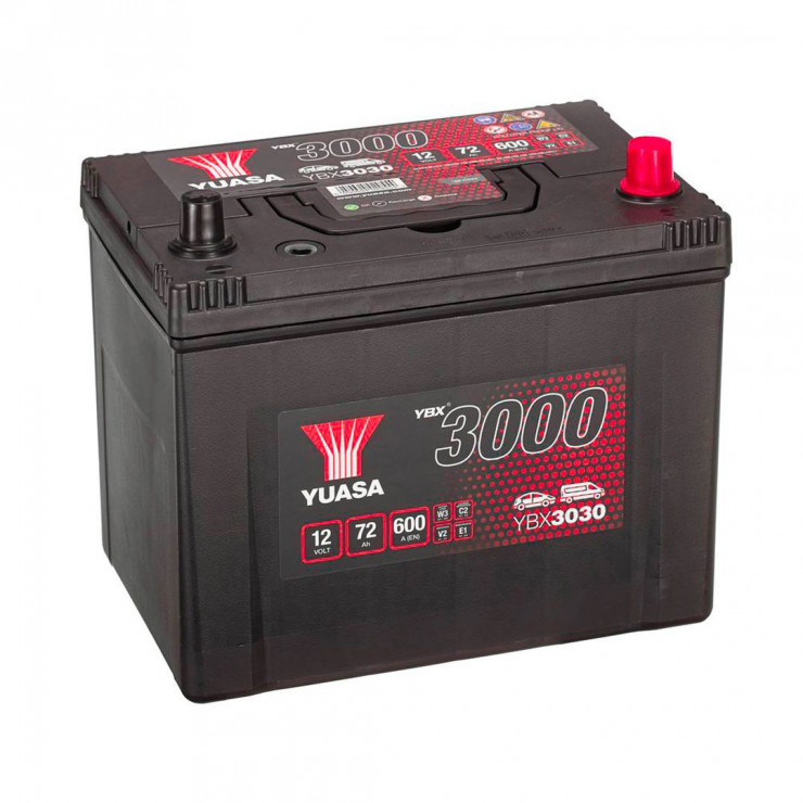 Batterie Yuasa SMF YBX3030 12V 72ah 600A