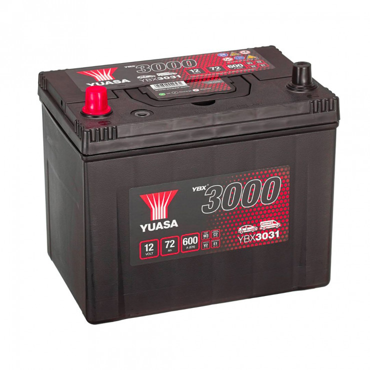 Batterie Yuasa SMF YBX3031 12V 72ah 600A