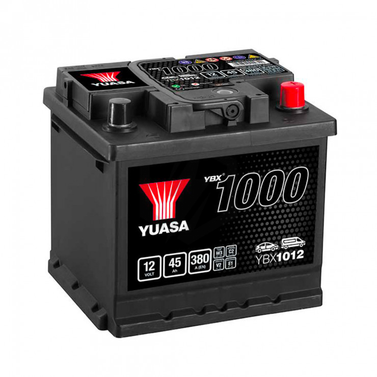 Batterie Yuasa SMF YBX1012 12V 45ah 380A L1D