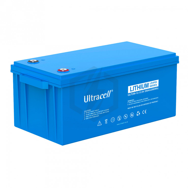 Batterie ULIT200-12 Ultracell lithium 12.8V 200ah