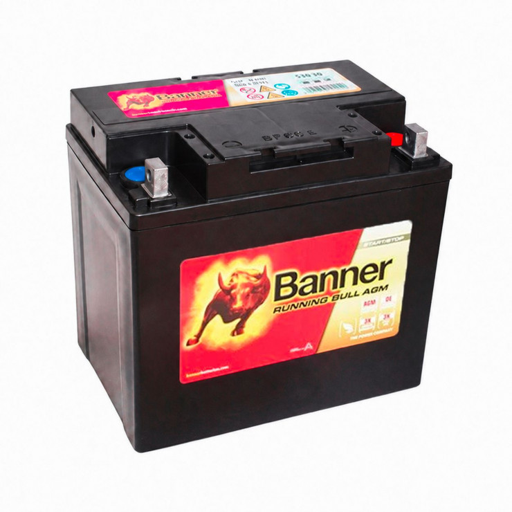 Batterie Starting Bull Banner 53030 12v 30ah 360A AGM