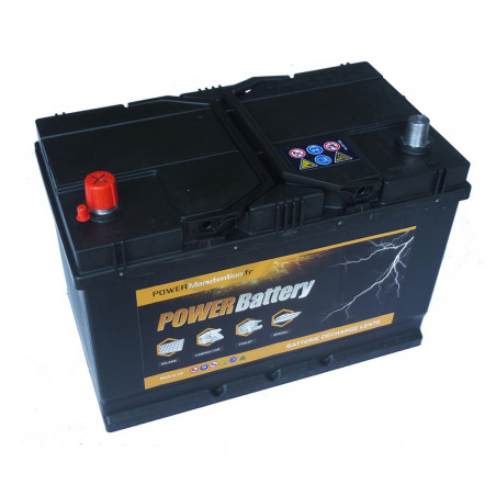 Batterie décharge lente Power Battery 12v 75ah