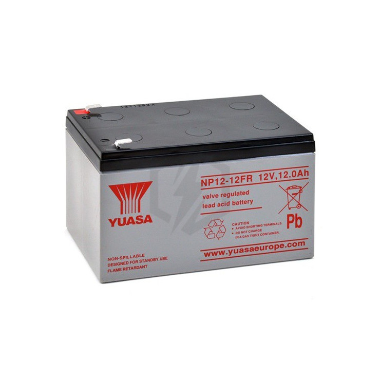 Batterie plomb étanche NP12-12FR Yuasa 12V 12ah