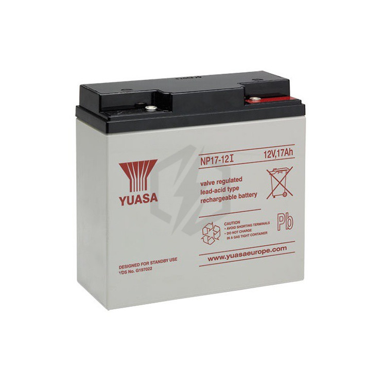 Batterie plomb étanche NP17-12 Yuasa 12V 17ah