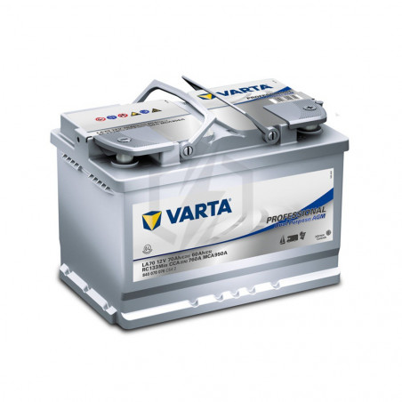 Batterie décharge lente AGM Varta LA70 12v 70ah