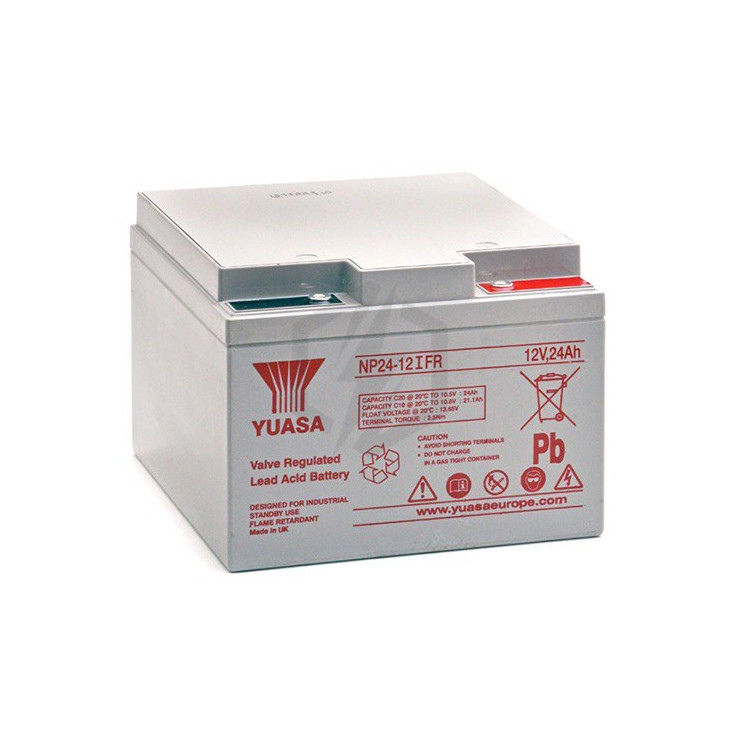 Batterie plomb étanche NP24-12FR Yuasa 12V 24ah