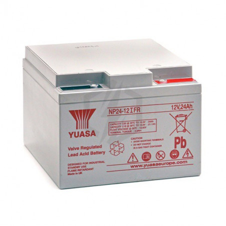 Batterie plomb étanche NP24-12FR Yuasa 12V 24ah