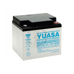 Batterie plomb étanche NPC38-12 Yuasa 12v 38ah