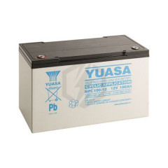 Batterie plomb étanche NPC100-12 Yuasa 12v 100ah