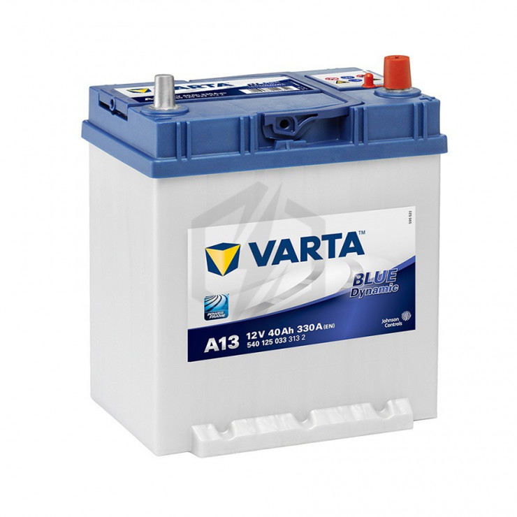 Batterie Varta Blue DYNAMIC A13 12v 40ah 330A 540 125 033 B19DJ