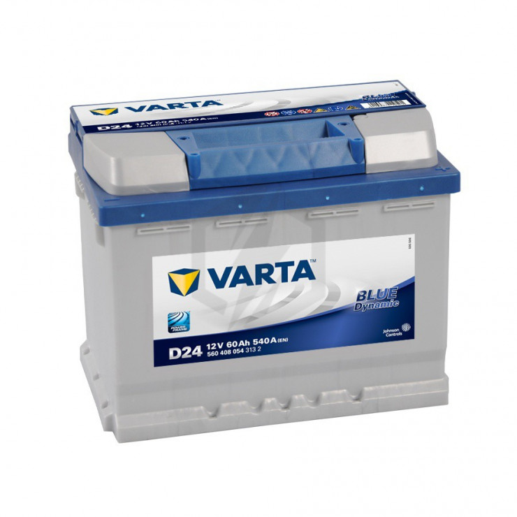 Batterie Varta Blue D24 12v 60ah 540A