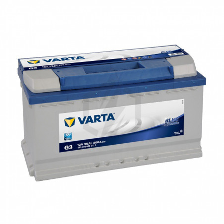 Varta batterie auto g3 (+ droite) 12v 95ah 800a VARTA 12495 Pas Cher 