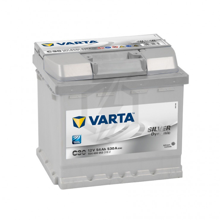 Batterie Varta Silver Dynamic C30 12v 54ah 530A 554 400 053 L1D