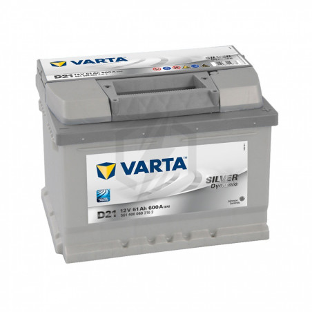 Batterie Varta silver D21 12v 63ah 610 A