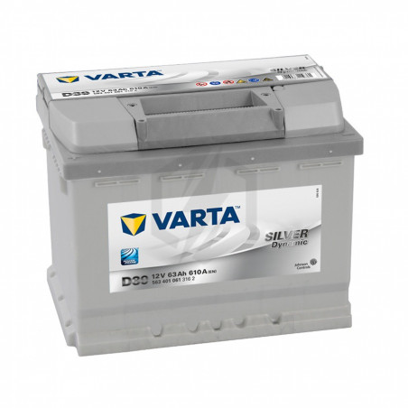 Batterie Varta Silver D39 12v 63ah 610A