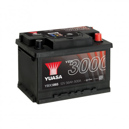 Batterie Yuasa SMF YBX3065 12V 56ah 500A