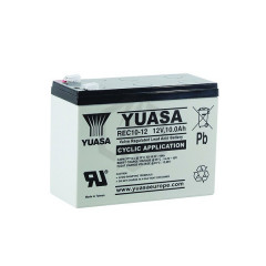 Batterie plomb étanche REC10-12 Yuasa 12v 10ah