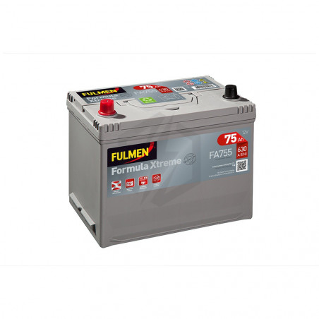 Batterie FULMEN Formula XTREM FA755 12v 75AH 630A