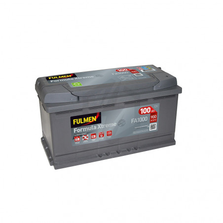 Batterie FULMEN Formula XTREM FA1000 12v 100AH 900A