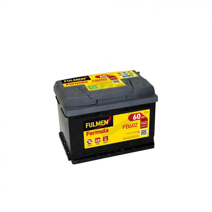Batterie Fulltech 12V 60AH 490A - LB2 + D Batt60490 : : Importateur de  pneus en Guadeloupe, batterie voiture 12v 60ah 
