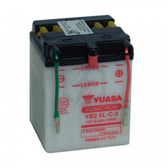 Batterie moto YUASA YB2.5L-C 12V 2.6ah 15A