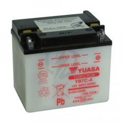 Batterie moto YUASA YB7C-A 12V 7.4ah 75A