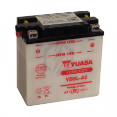 Batterie moto YUASA YB9L-A2 12V 9.5AH 100A