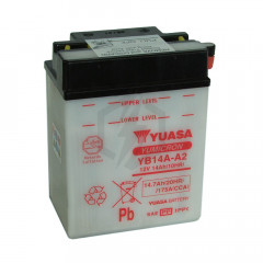 Batterie moto YUASA YB14A-A2 12V 14.7AH 175A