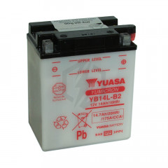 Batterie moto YUASA YB14L-B2 12V 14.7AH 175A