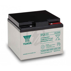 Batterie plomb étanche NPL24-12 Yuasa 12v 24ah