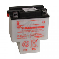 Batterie moto YUASA HYB16A-AB 12V 16.8AH 210A
