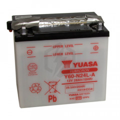 Batterie moto YUASA Y60-N24L-A 12V 29.5AH 241A