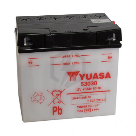 Batterie moto YUASA 53030 12V 30AH 180A