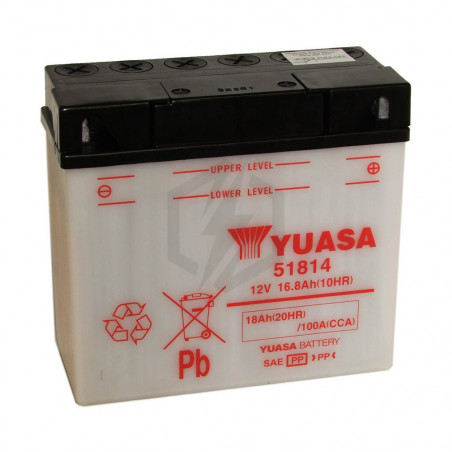 Batterie moto YUASA 51814 12V 18AH 100A
