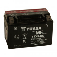 Batterie moto YUASA YTX9-BS 12V 8.4AH 135A