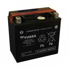 Batterie moto YUASA YTX14L-BS 12V 12.6AH 200A