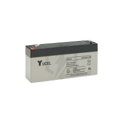 Batterie plomb étanche Y3.2-6 Yuasa Yucel 6v 3.2ah