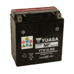 Batterie moto YUASA YTX16-BS 12V 14.7AH 230A