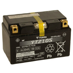 Batterie moto YUASA YTZ10S 12V 9.1AH 190A