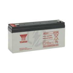 Batterie plomb étanche NP2.8-6 Yuasa 6V 2.8ah
