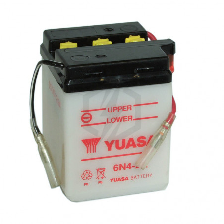 Batterie moto YUASA 6N4-2A 6V 4.2AH