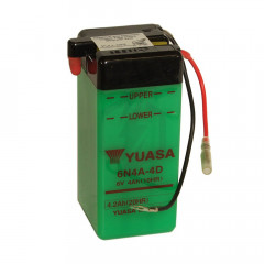 Batterie moto YUASA 6N4A-4D 6V 4.2AH